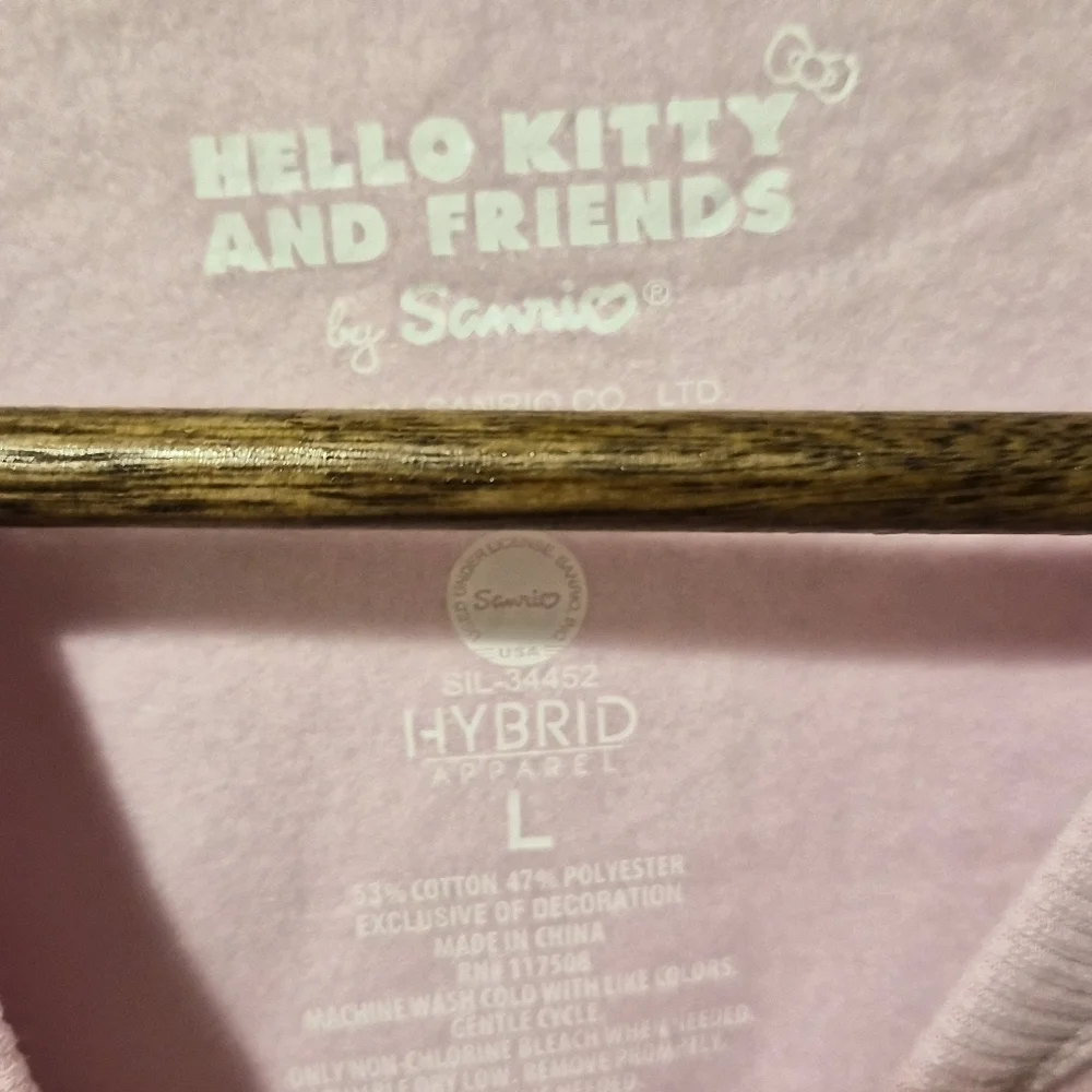 Hello Kitty Pink Sweater NWOT Sz L - Picture 3 of 4